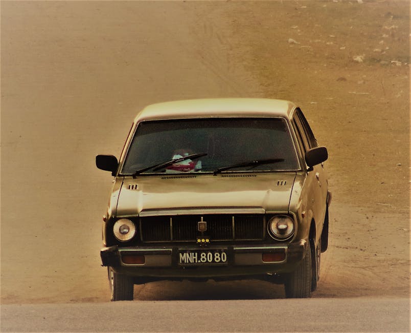 Luxury vintage car asset